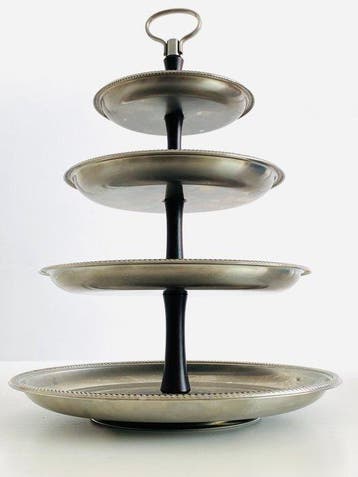 Alessi - Carlo Alessi - Dienblad - art. 897 - Palissander -
