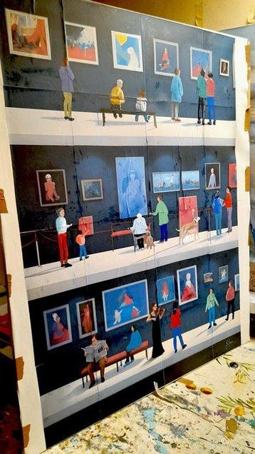 Giorgio Stocco - Al museo 1 a-opera unica