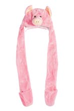 Muts Wanten Varken Sjaalmuts met Oortjes Roze Varkentje Bont, Kinderen en Baby's, Kinderkleding | Petten en Hoeden, Ophalen of Verzenden