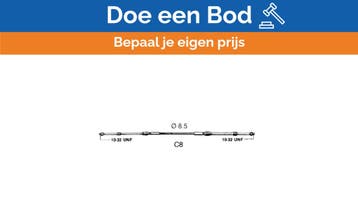 Bieden: Ultraflex C8 Remote engine control cable 2.75 meter, Ophalen of Verzenden, Nieuw