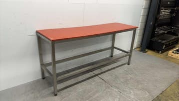 Table de découpe en inox 190 x 60 x 90 cm pour la, Verzenden
