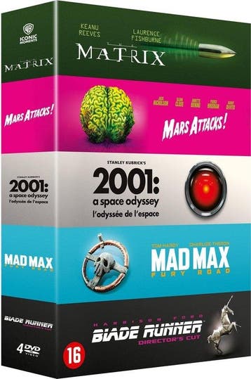 Iconic Science Fiction Box op DVD, Verzenden, Nieuw in verpakking