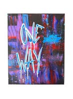 Karl Lagasse - One Way, Antiek en Kunst, Kunst | Schilderijen | Modern