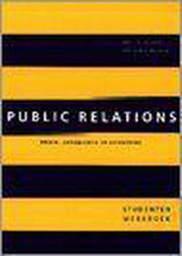 PUBLIC RELATIONS STUDENTEN WERKBOEKBIJ P R GROENENDIJK, Verzenden, Gelezen, J.J. Huygen