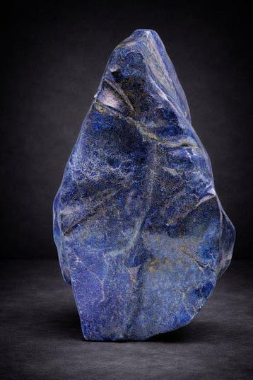 Gepolijste lapis lazuli vrijvorm – Uniek abstract, Verzamelen