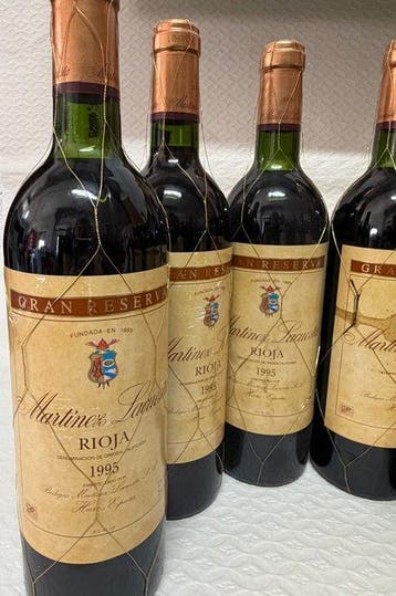 1995 Martinez Lacuesta - Rioja Gran Reserva - 6 Fles (0,75