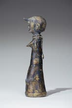 Een bronzen beeldhouwwerk - Biga - Mossi - Burkina Faso