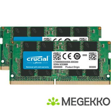 Crucial DDR4 SODIMM 2x8GB 3200, Verzenden, Nieuw