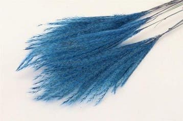 Fluffy Grass Blauw 10st, Nieuw