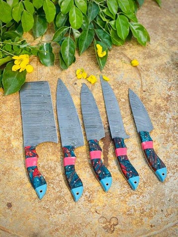 Descentcrafts Handmade - Keukenmes - Carving knife - Staal,