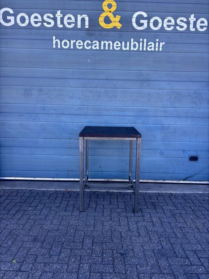 Gebruikte Bartafel - T1590- Vintage/Café, Huis en Inrichting, Tafels | Eettafels, Ophalen