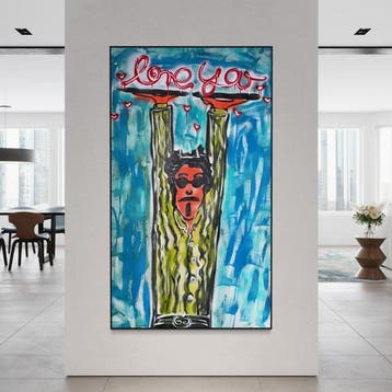 Timo Wedell - Serving Love - XXL - Hommage Basquiat