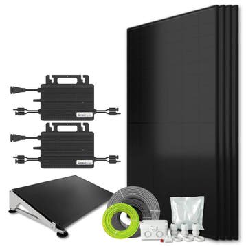 Zonnepanelen pakket voor platdak - 1.7 kW - 4x 430, Doe-het-zelf en Bouw, Ophalen of Verzenden, Nieuw