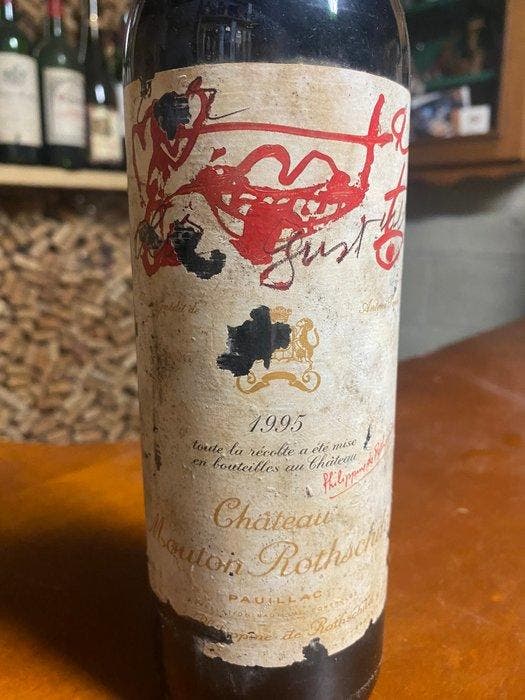 1995 Chateau Mouton Rothschild - Bordeaux 1er Grand Cru, Verzamelen, Wijnen