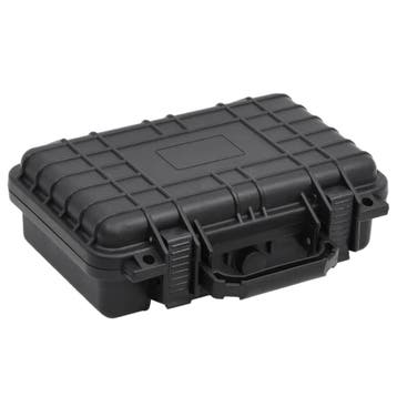 vidaXL Flightcase draagbaar 30x22x10 cm PP zwart, Audio, Tv en Foto, Foto | Cameratassen, Verzenden, Nieuw
