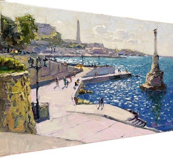Sergei Flitov (1964) - Après-midi ensoleillé au cap