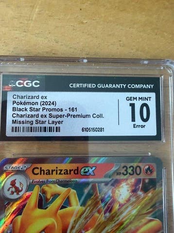 Pokémon - 1 Graded card - Dracaufeu 161 Carte promo, Foil,, Hobby & Loisirs créatifs