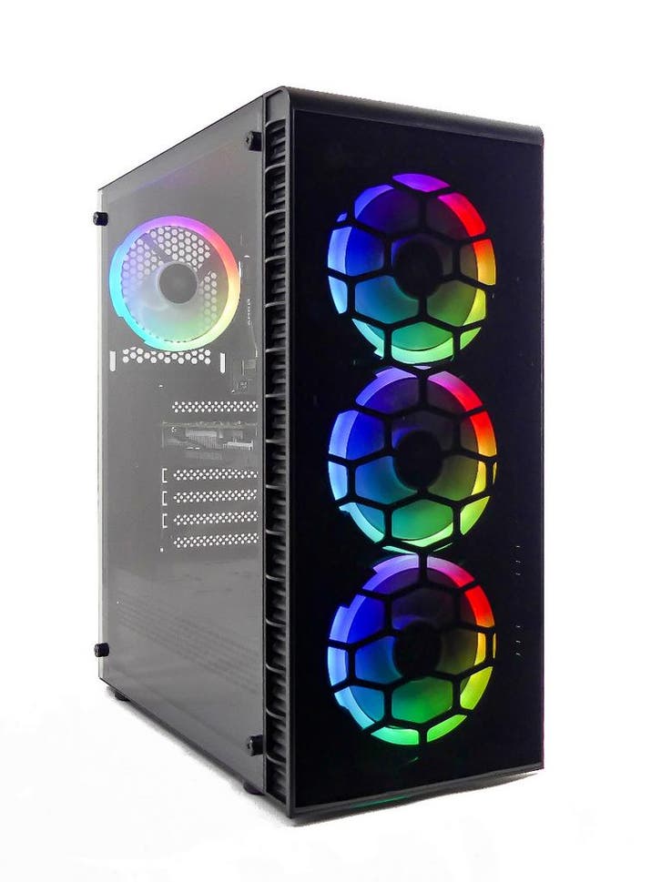 Basic 6-Core Allround Game PC - Ryzen 5 5500 - RTX 5060 8..., Computers en Software, Desktop Pc's, Nieuw, Ophalen of Verzenden