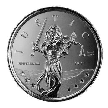 Gibraltar. 1 Pound 5 x 2021 1 oz £1 Pound Silver Bullion