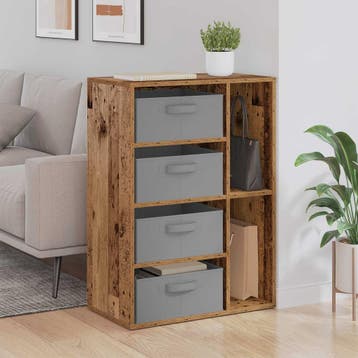 vidaXL Dressoir Oud hout 60 x 33,5 x 84 cm, Huis en Inrichting, Kasten | Dressoirs, Verzenden, Nieuw
