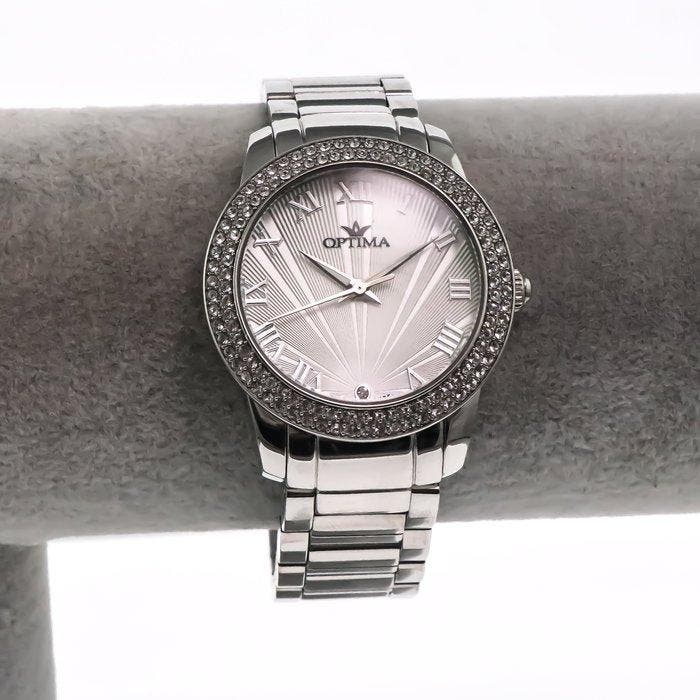 Optima - Swiss Made Watch - OSL406-SS-Z-1 - Sans prix de, Handtassen en Accessoires, Horloges | Heren