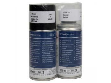 ORIGINELE Ford verfspuit AUBERGINE RED + blanke lak 150ml 17, Ophalen of Verzenden, Nieuw