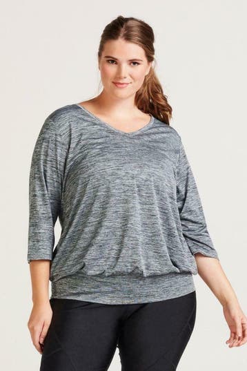 Sportshirt Zizzi FRANCISCO melee maat l, Kleding | Dames, T-shirts, Verzenden, Nieuw
