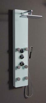 Sanifun douchekolom Aika Wit, Doe-het-zelf en Bouw, Ophalen of Verzenden, Nieuw, Kraan