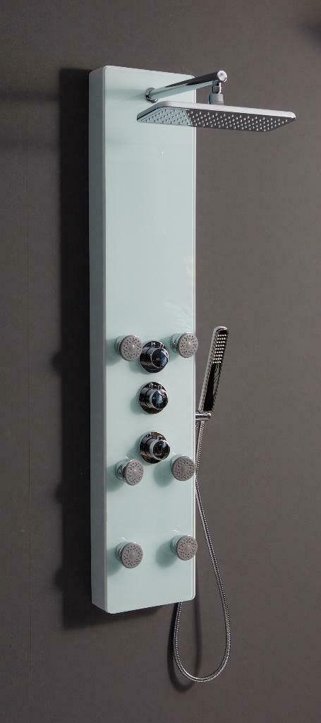 Sanifun douchekolom Aika Wit, Bricolage & Construction, Sanitaire, Enlèvement ou Envoi