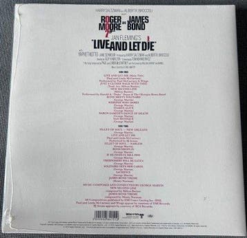 Paul McCartney & Wings - Live And Let Die 007 JAMES BOND, Nieuw in verpakking