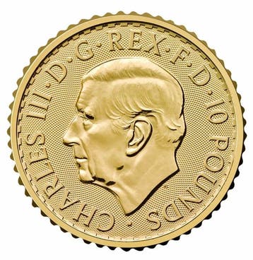 Verenigd Koninkrijk. 10 Pounds 2026 Britannia 1/10 oz