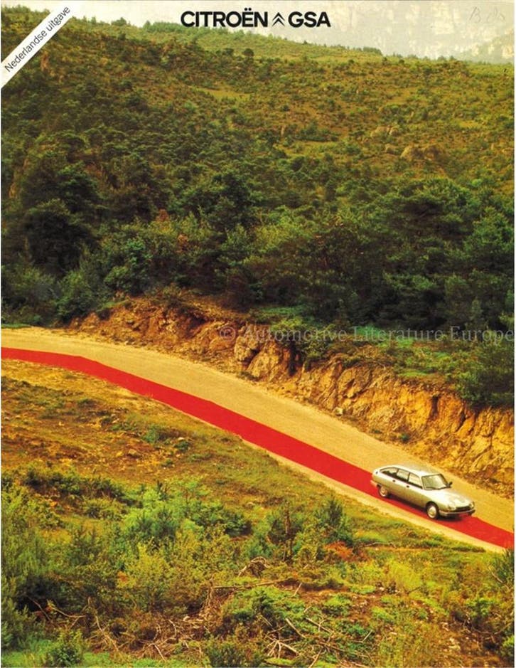 1980 CITROËN GSA BROCHURE NEDERLANDS, Boeken, Auto's | Folders en Tijdschriften