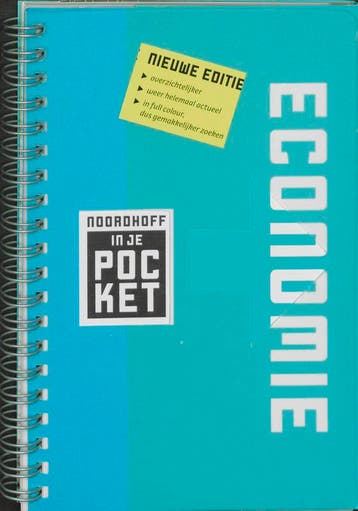 Noordhoff in je pocket Economie / Economie 9789001780180, Verzenden, J. de Jong