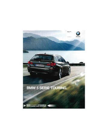 2016 BMW 5 SERIE TOURING BROCHURE NEDERLANDS, Nieuw