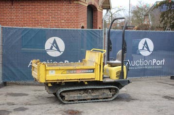 Veiling: Minidumper Yanmar C12R-A Diesel, Ophalen