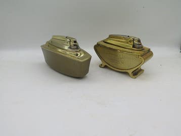 Sans prix de réserve - Briquet - Laiton, Émail, Chrome - (2)