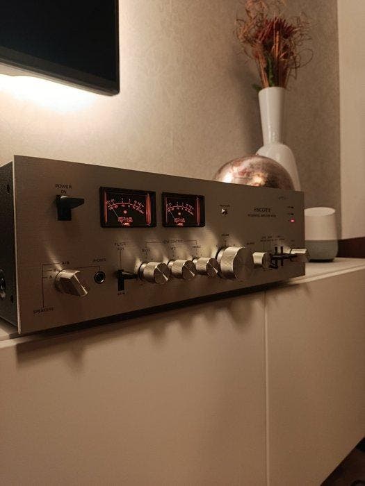 Scott - 440A Solid state geïntegreerde versterker, Audio, Tv en Foto, Radio's