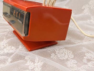 Klok - Sankyo - ABS-plastic, acryl - 1970-1980 - Flipklok