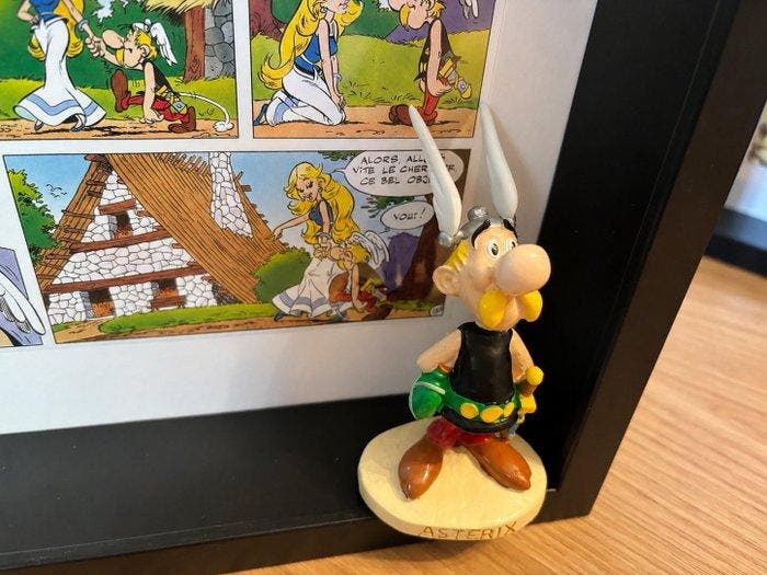 Studio Delu. (1976) - Astérix et Falbala – Shadow Box 3D, Antiek en Kunst, Kunst | Designobjecten
