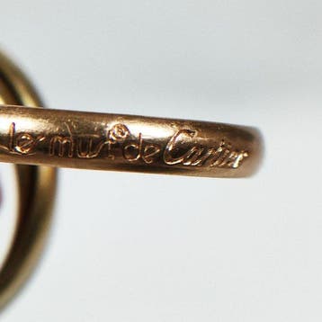 Cartier - Ring - 18 karaat Geel goud - Drie-eenheid