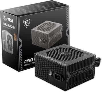 MSI MAG 650W PSU | Tweede kansje | Wees er snel bij!, Computers en Software, Interne voedingen, Verzenden, Zo goed als nieuw