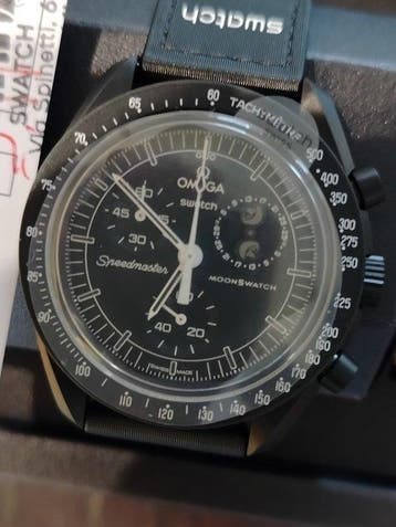 Omega x Swatch - MoonSwatch Mission to the Moonphase Black, Nieuw