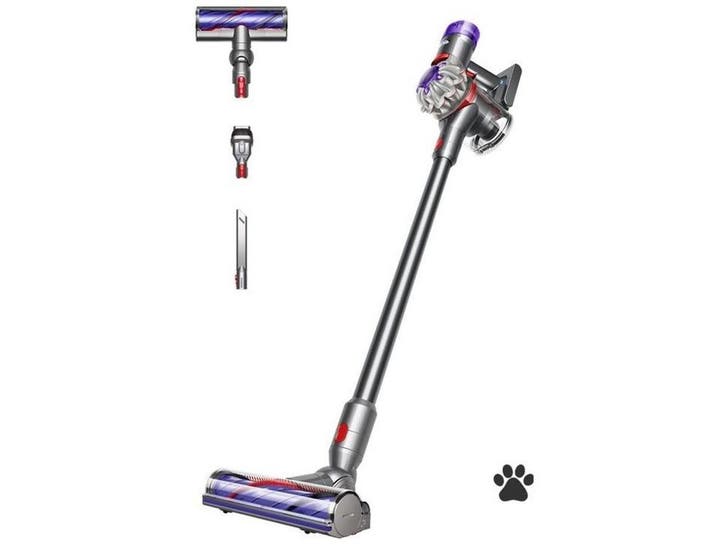 Dyson V8 Cyclone - Steel stofzuiger - 60 min gebruikstijd -, Elektronische apparatuur, Stofzuigers, Zo goed als nieuw, Verzenden