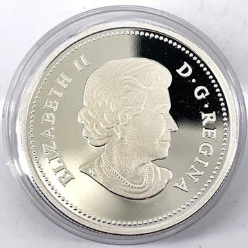Canada. Silver Proof .999 20 Dollars - Elizabeth II (Spring)