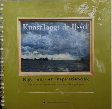 Kunst langs de IJssel 9789078115120 A. Sanders, Verzenden, A. Sanders