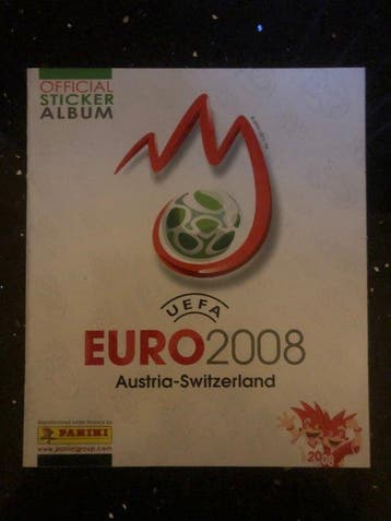 Panini Euro 2008 - Empty Album + 20 packs + (100 packs, Nieuw