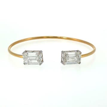 Armband - 14 karaat Geel goud - 10.12ct. tw. Diamant, Nieuw