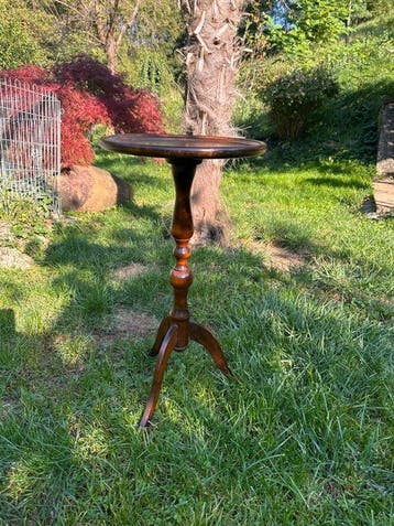 Table dappoint - Bois - guéridon à vin, Antiquités & Art