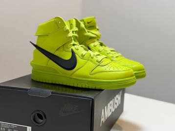 Nike - Nike x AMBUSH - Dunk High Flash Lime - Baskets