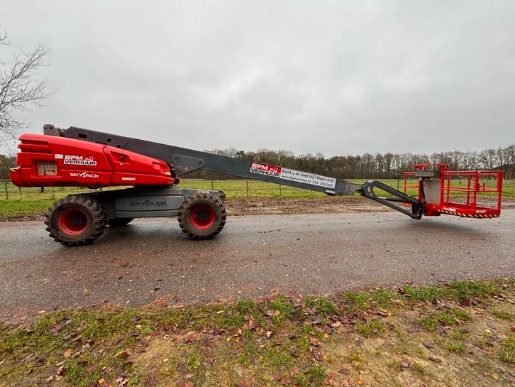 SkyJack SJ66T 22m telescoophoogwerker Skyjack 66 t, Zakelijke goederen, Machines en Bouw | Liften, Steigers en Ladders, Ophalen